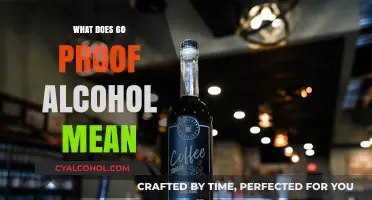 Understanding 60 Proof Alcohol: Definition, Strength, and Common Examples