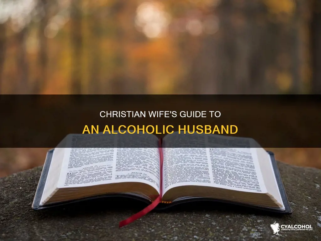 what does a christian wife do with an alcoholic husband