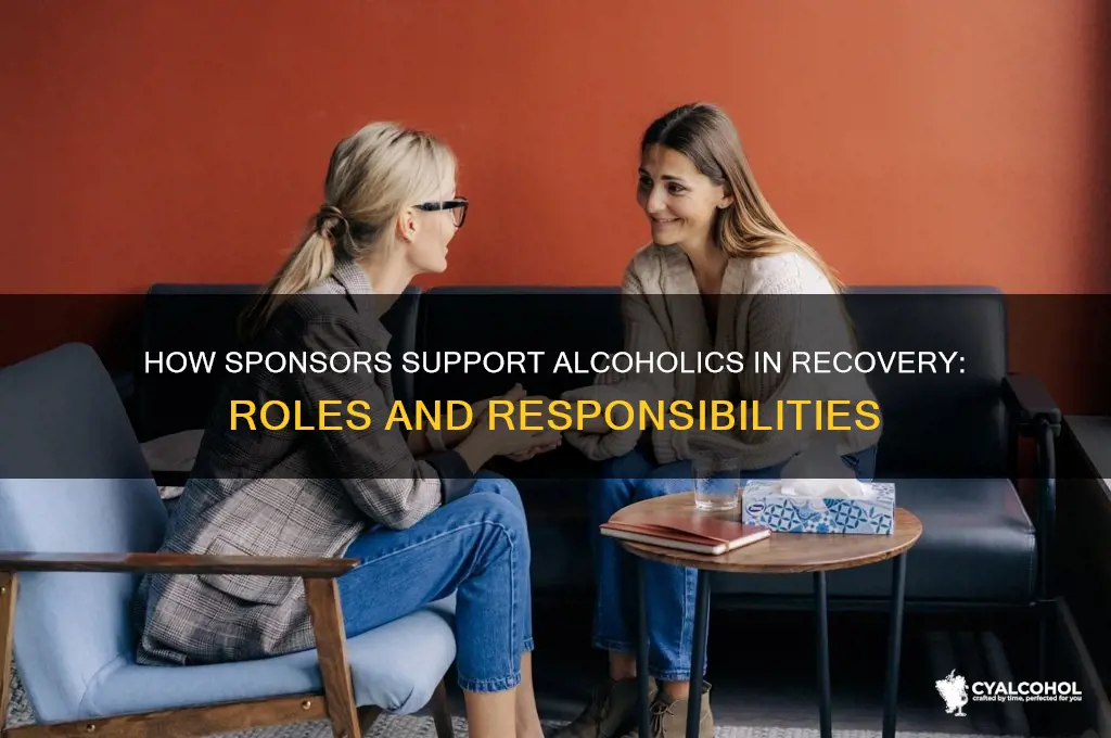 what does a sponsor do for an alcoholic