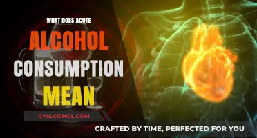 Understanding Acute Alcohol Consumption: Definition, Effects, and Risks Explained