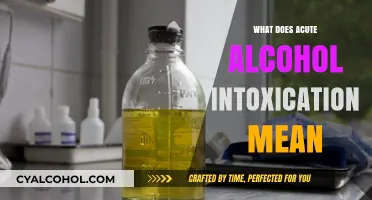 Understanding Acute Alcohol Intoxication: Symptoms, Risks, and Prevention Tips