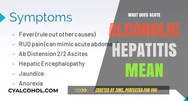 Understanding Acute Alcoholic Hepatitis: Causes, Symptoms, and Treatment Options