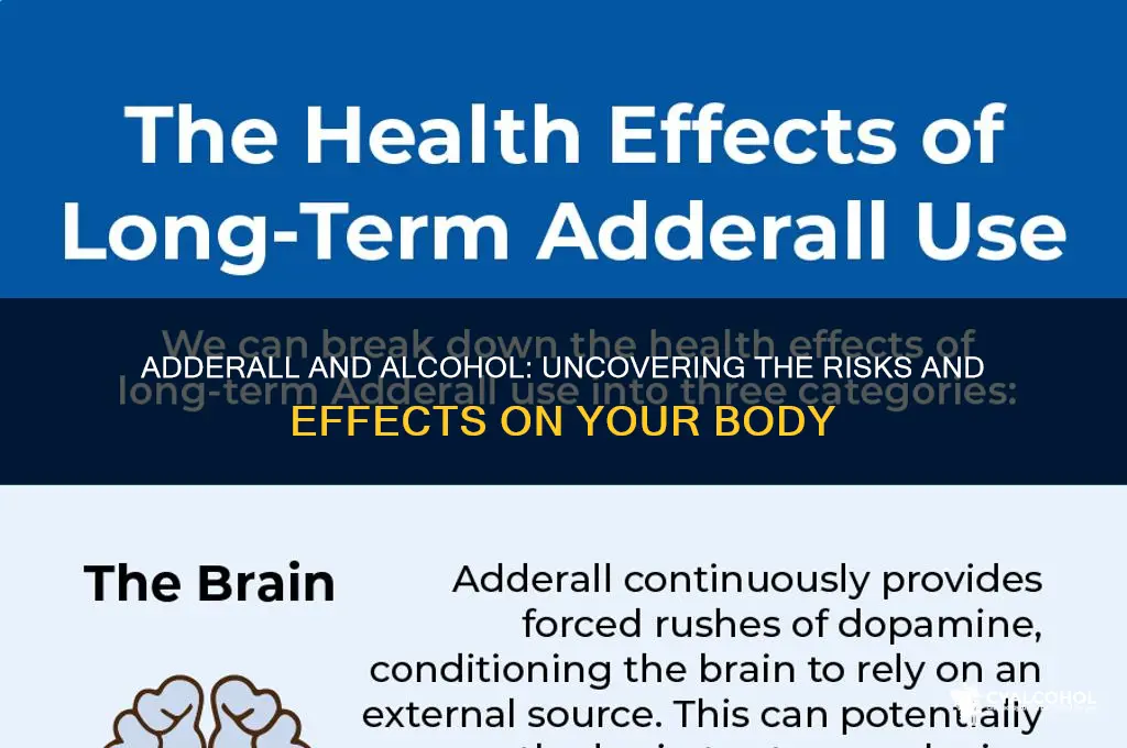 what does adderall and alcohol do to you