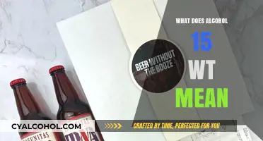 Understanding Alcohol 15 wt: Meaning, Uses, and Importance Explained