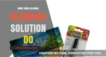 Understanding Alcohol Blending Solution: Uses, Benefits, and Applications Explained