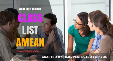 Understanding Alcohol Class A: Definition, Implications, and Legal Consequences