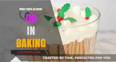 Alcohol's Role in Baking: Enhancing Flavors and Textures in Desserts