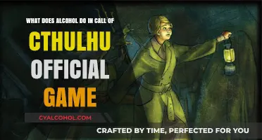 Alcohol's Impact in Call of Cthulhu: The Official Game
