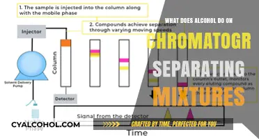 How Alcohol Affects Chromatography Separation of Mixtures: A Detailed Analysis