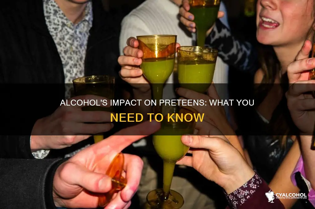 what does alcohol do to a 12 year old