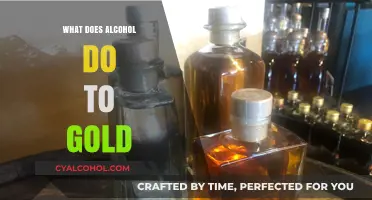 Alcohol's Surprising Effect on Gold: Unveiling the Chemical Reaction