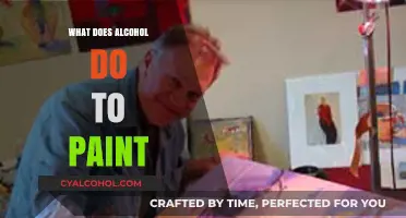 Alcohol's Surprising Effects on Paint: Solvent Power and Artistic Uses