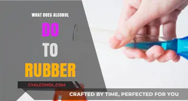How Alcohol Affects Rubber: Chemical Reactions and Material Degradation Explained
