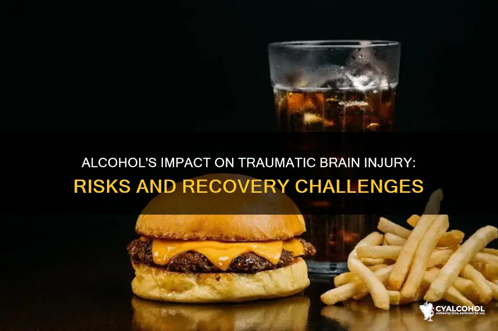 what does alcohol do to tbi