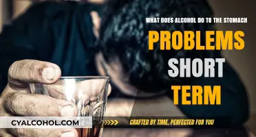 Alcohol's Short-Term Stomach Problems: What You Need to Know