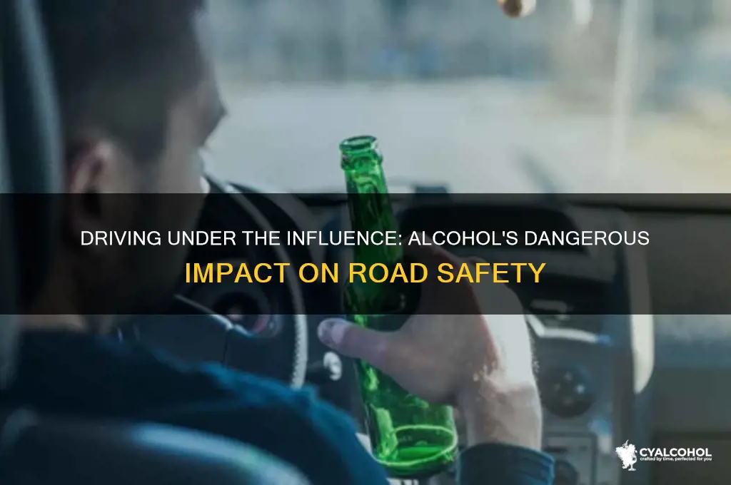 what does alcohol do when you are driving
