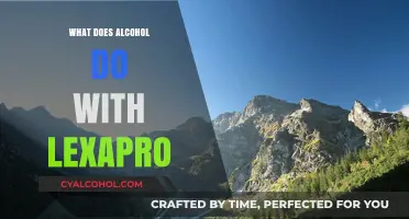 Alcohol and Lexapro: Understanding the Risks and Interactions