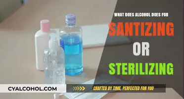 Alcohol's Role in Sanitizing vs. Sterilizing: Key Differences Explained