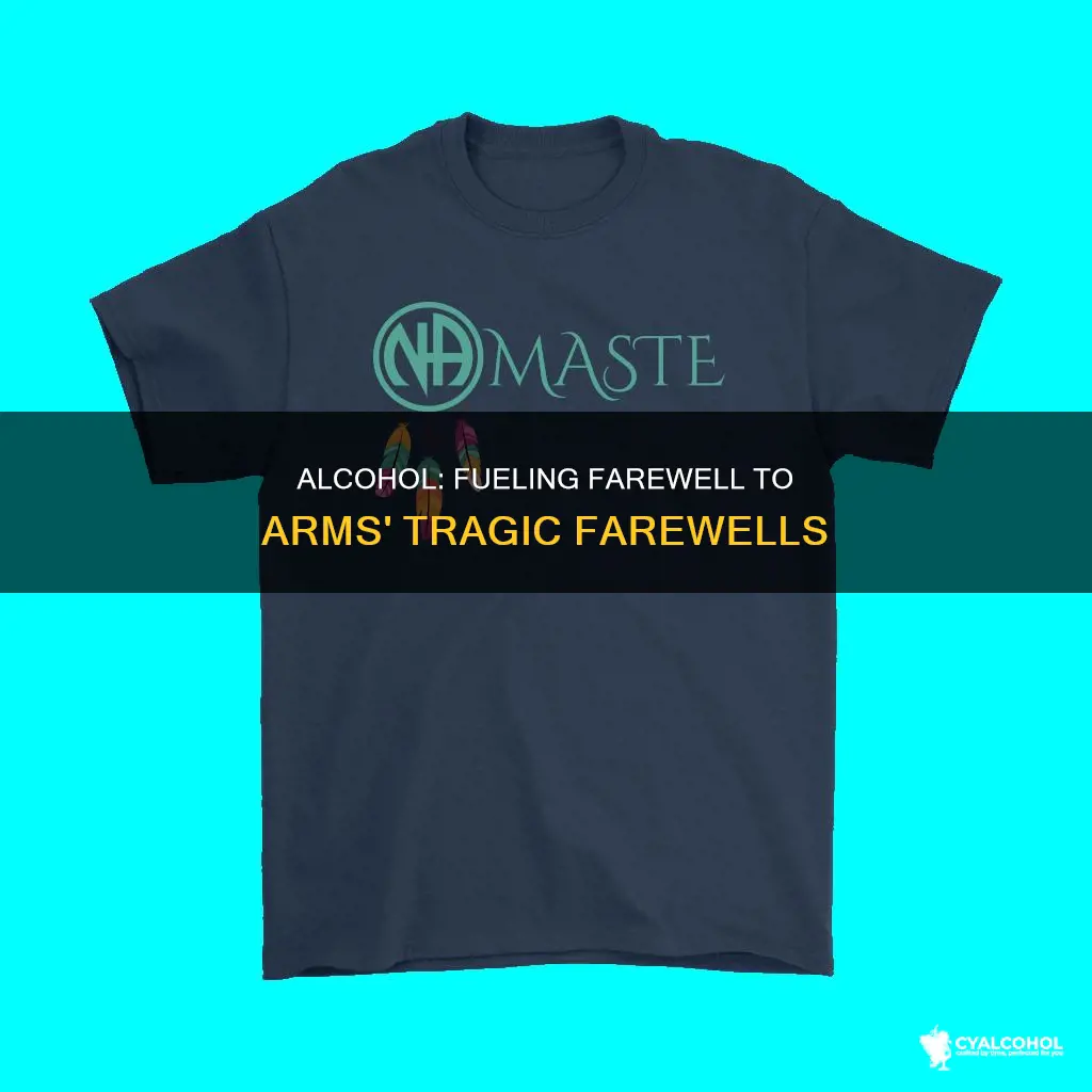 what does alcohol symbolize in a farewell to arms