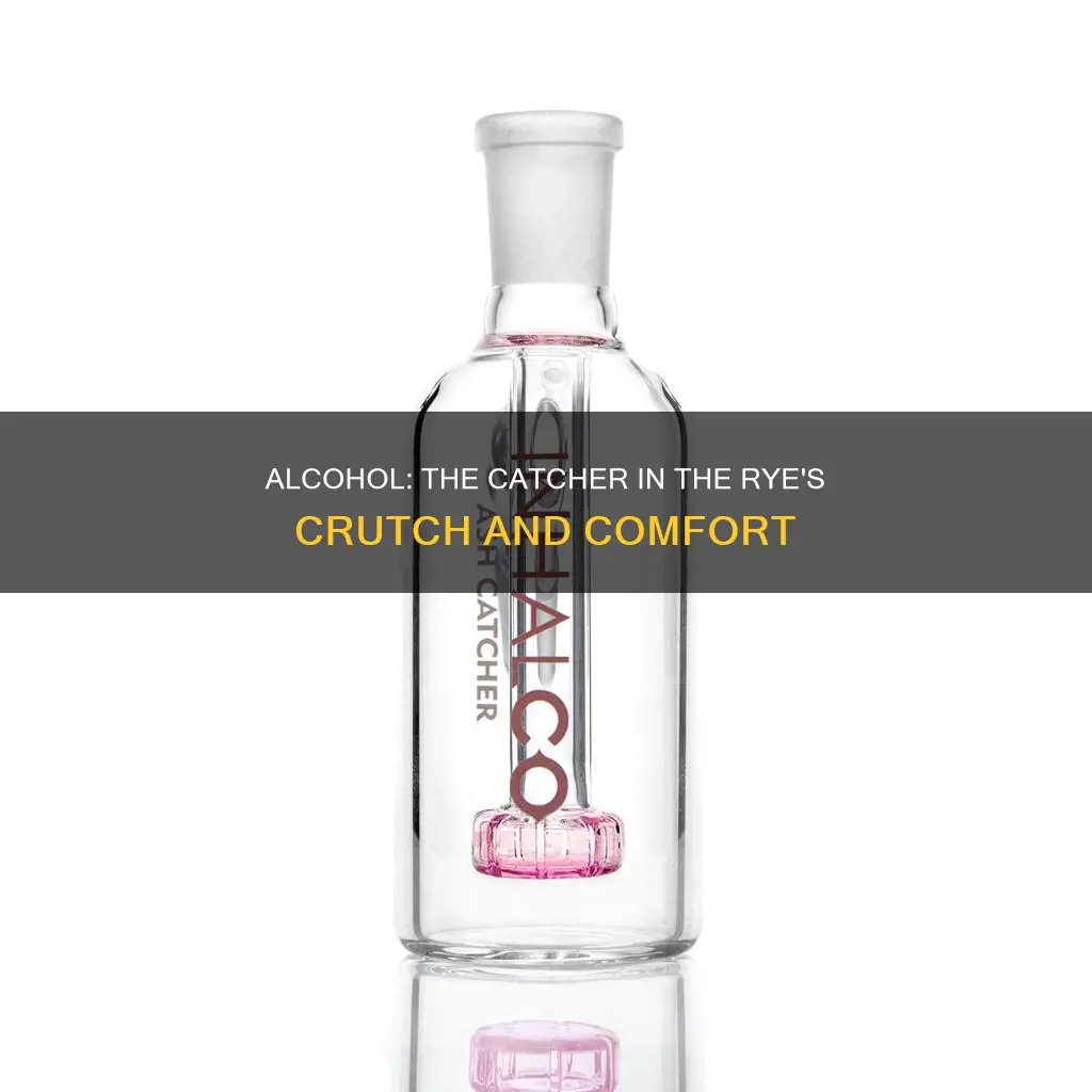 what does alcohol symbolize in catcher in the rye