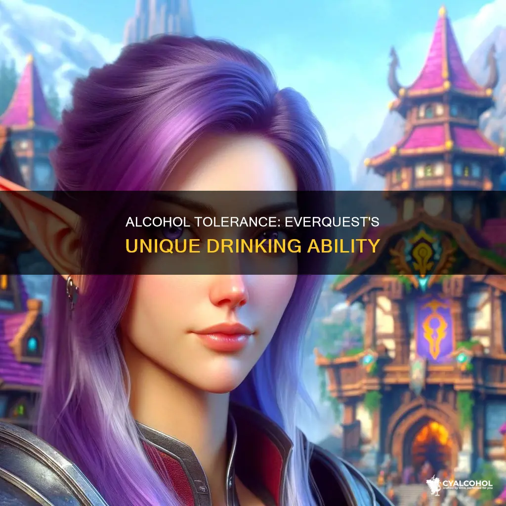 what does alcohol tolerance do for you in everquest