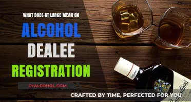 Understanding "At Large" in Alcohol Dealer Registration