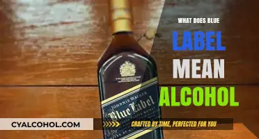Understanding Blue Label Alcohol: Meaning, Quality, and Prestige Explained