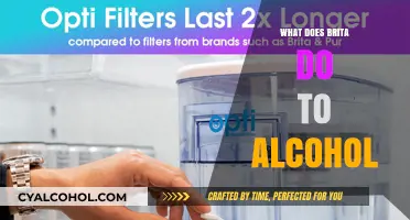 Does Brita Filter Alcohol? Exploring Its Effects on Drinks