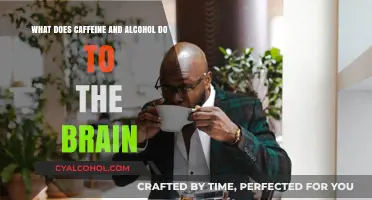 Caffeine and Alcohol: Brain's Unlikely Adversaries