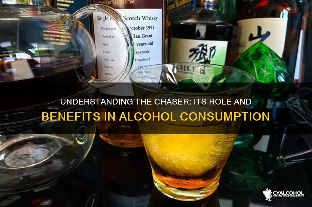 what does chaser mean in alcohol