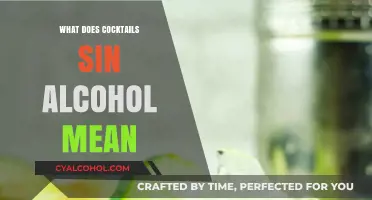 Exploring Mocktails: What Does Cocktails Sin Alcohol Really Mean?