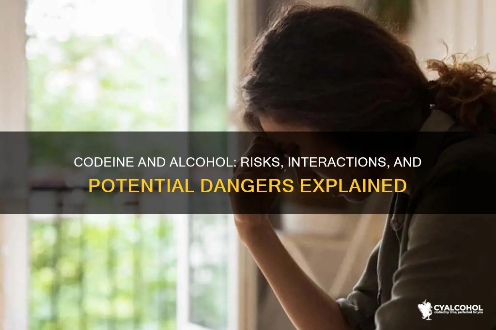 what does codeine and alcohol do