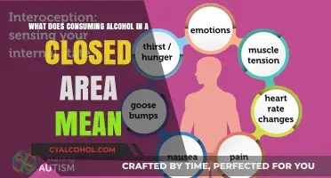 Alcohol Consumption: Closed Spaces, Open Risks