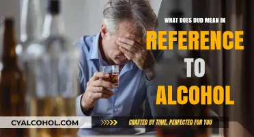 What Does Dud Mean in Alcohol Slang? A Quick Explanation