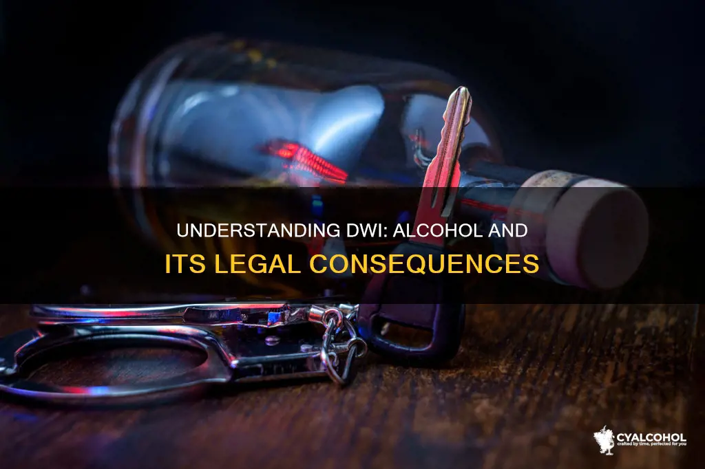 what does dwi stand for in relation to alcohol consumption