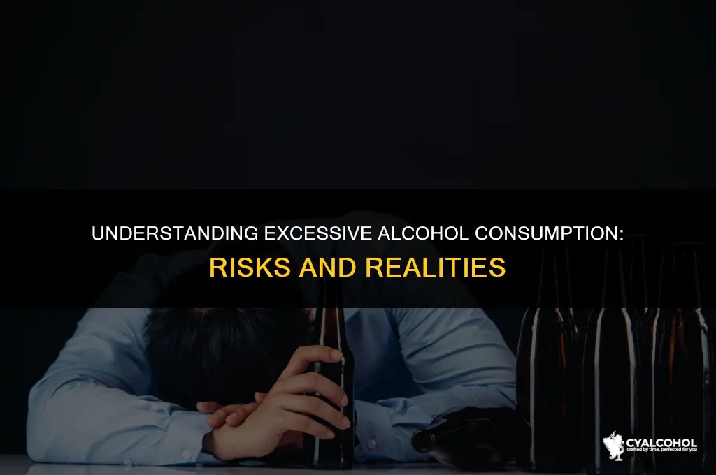 what does excessive alcohol consumption mean