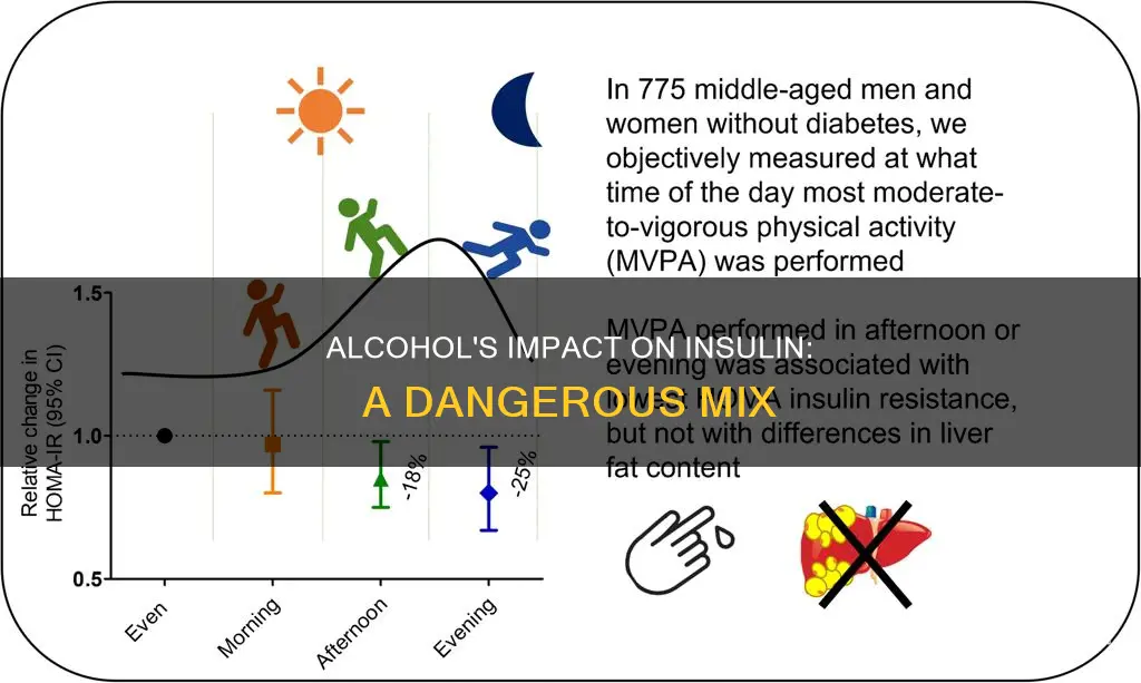 what does excessive alcohol do to your insulin levels