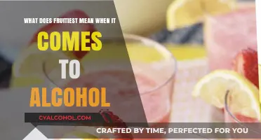 The Fruit-Forward: Understanding Alcohol's Fruitiest Flavors