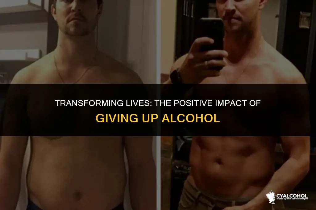 what does giving up alcohol do