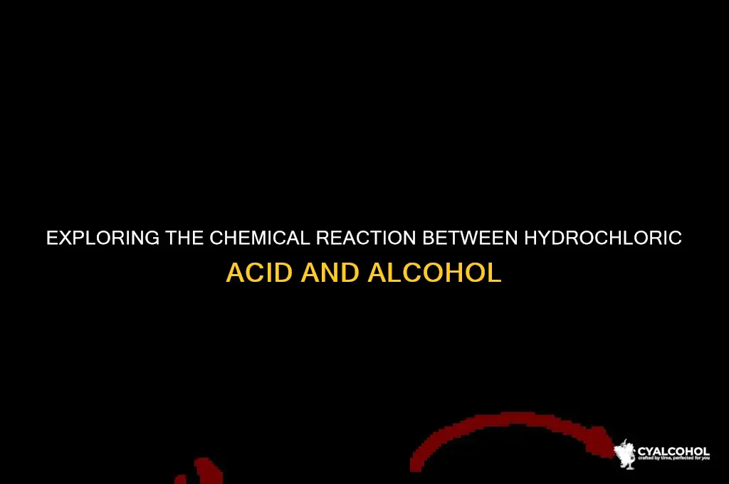 what does hcl and alcohol produce