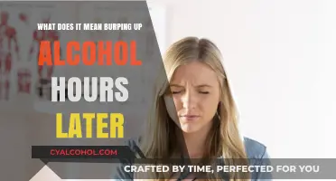 Alcohol Burps: What Your Body is Trying to Tell You