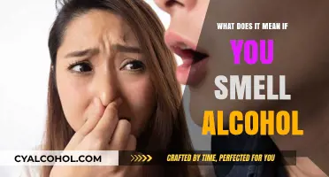 Smelling Alcohol: Causes, Concerns, and What It Might Indicate
