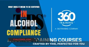 Alcohol Compliance Certification: What's It All About?