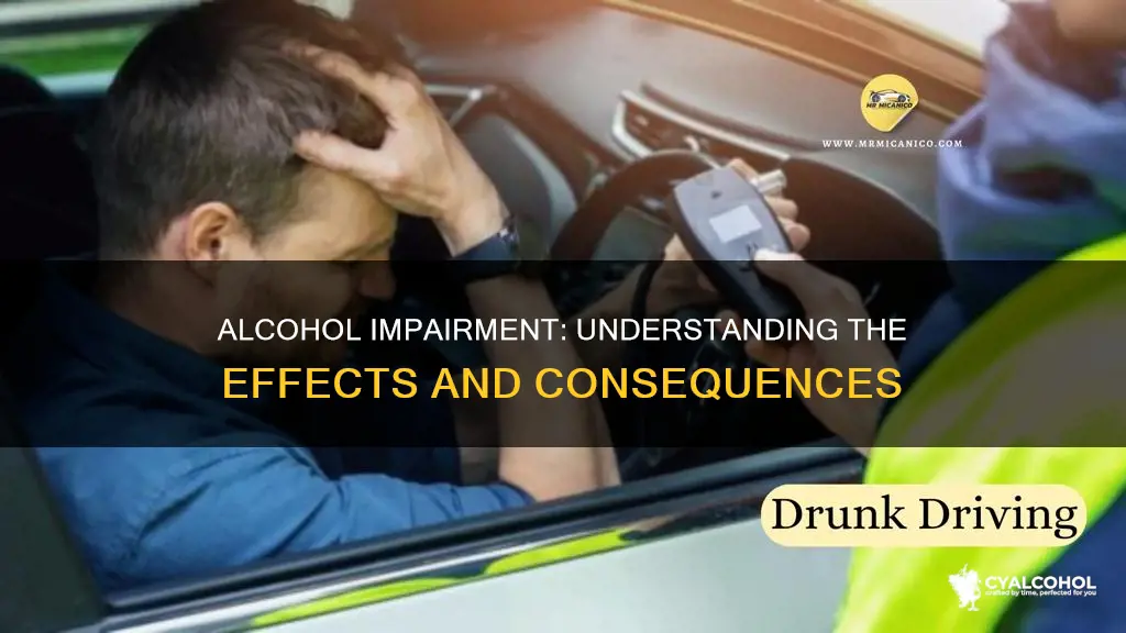 what does it mean to be impaired by alcohol