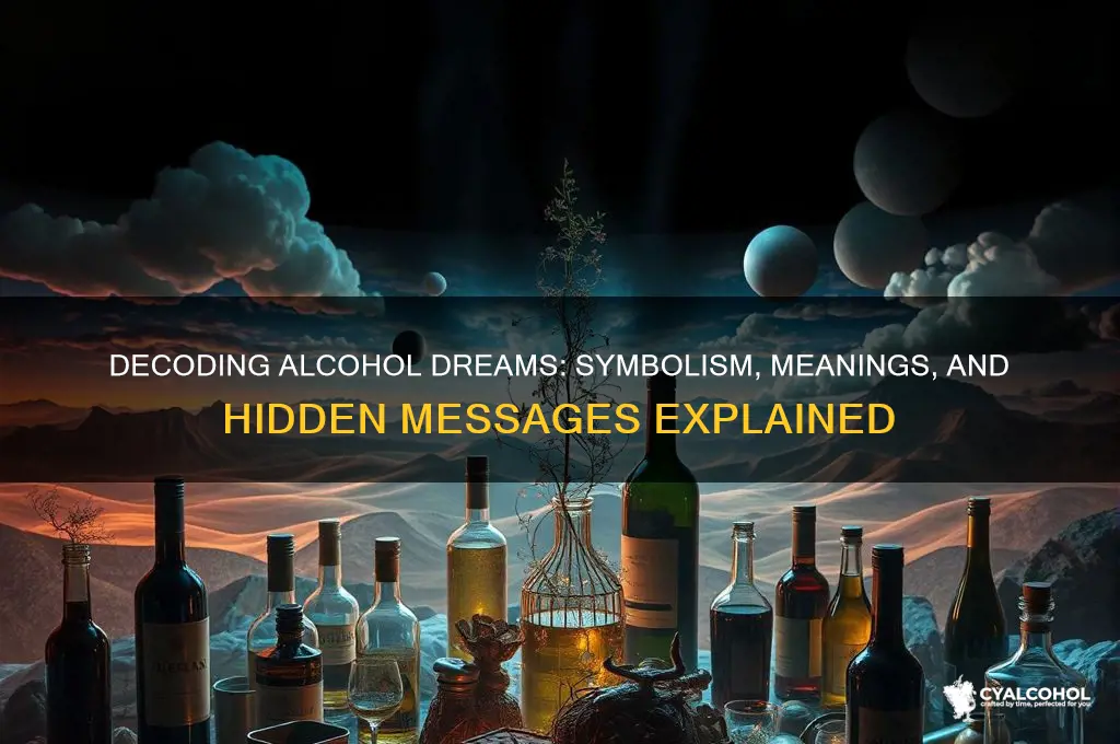 what does it mean to dream about alcohol