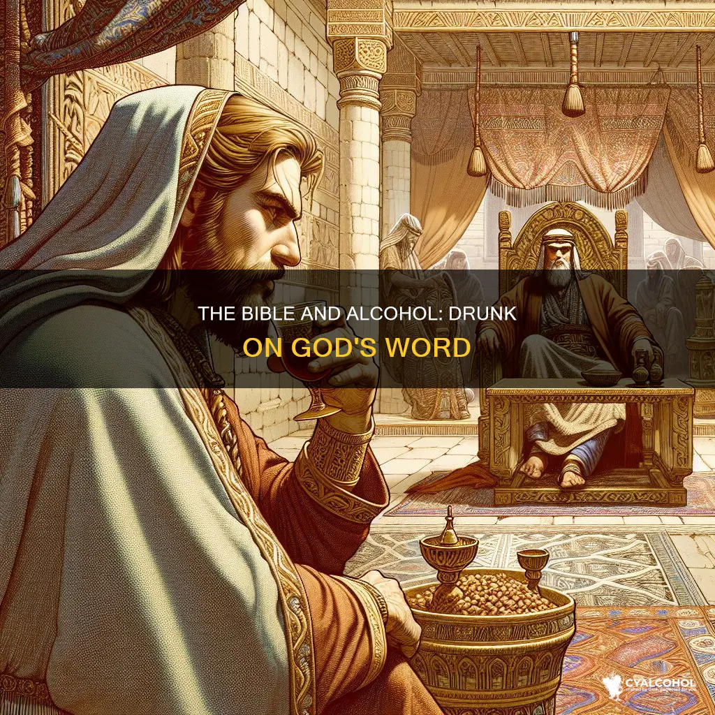 what does it mean to filled with alcohol bible
