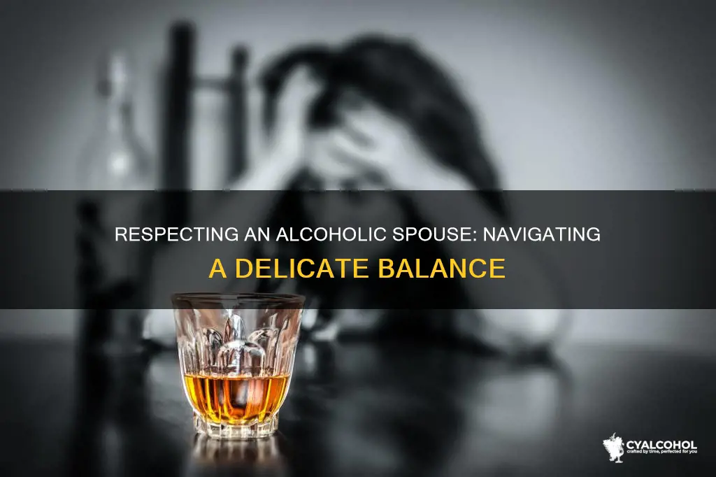what does it mean to respect my alcoholic husband