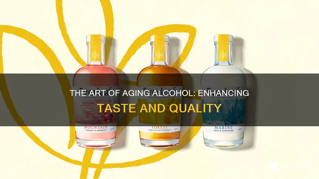 what does it mean when alcohol has been aged