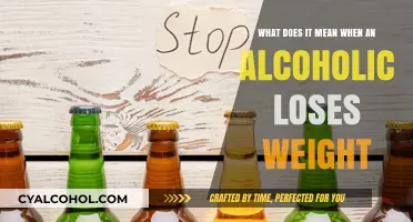 Alcoholism and Weight Loss: What's the Connection?