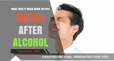 Alcohol-Induced Eye Twitching: What's the Deal?